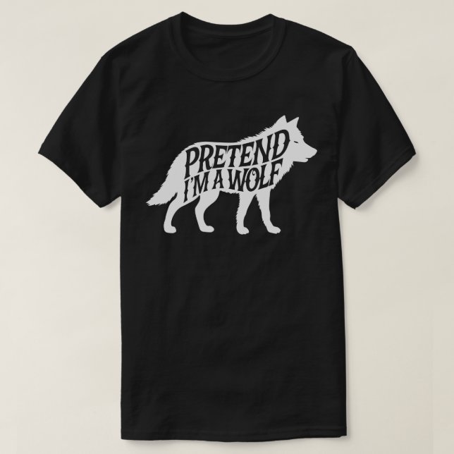 Camiseta Los disfraces de Halloween para adultos fingen ser (Diseño del anverso)