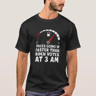 Camiseta Los divertidos precios del combustible de gasolina