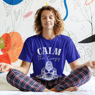 Camiseta Los divertidos Sasquatch meditando la calma de los