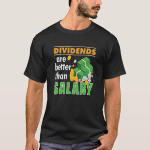 Camiseta Los Dividendos De Negociación En El Mercado De Val