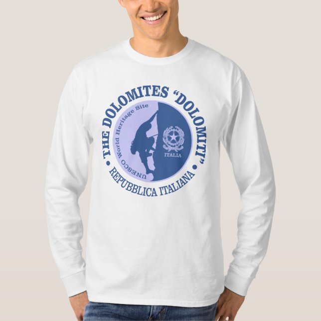 Camiseta Los Dolomitas (escalada) (Anverso)