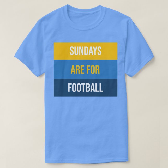 Camiseta Los Domingos Son Para (Diseño del anverso)