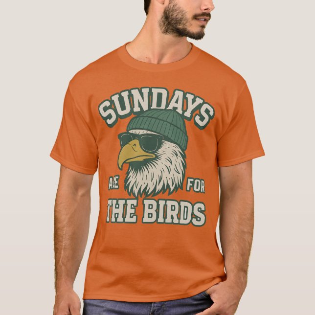 CAMISETA LOS DOMINGOS SON PARA EL AVE (Anverso)