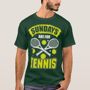 Camiseta Los Domingos Son Para El Tenis