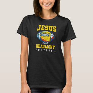 Camiseta Los Domingos Son Para Jesús Y Beaumont Football Te