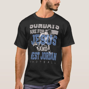 Camiseta Los Domingos Son Para Jesús Y La Uta De Fútbol Del