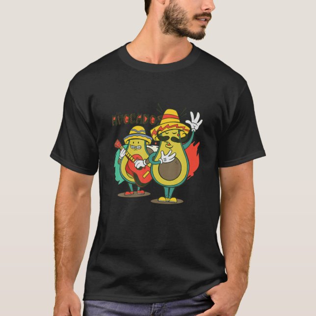 Camiseta Los dos aguacates de México Cinco Mayo (Anverso)