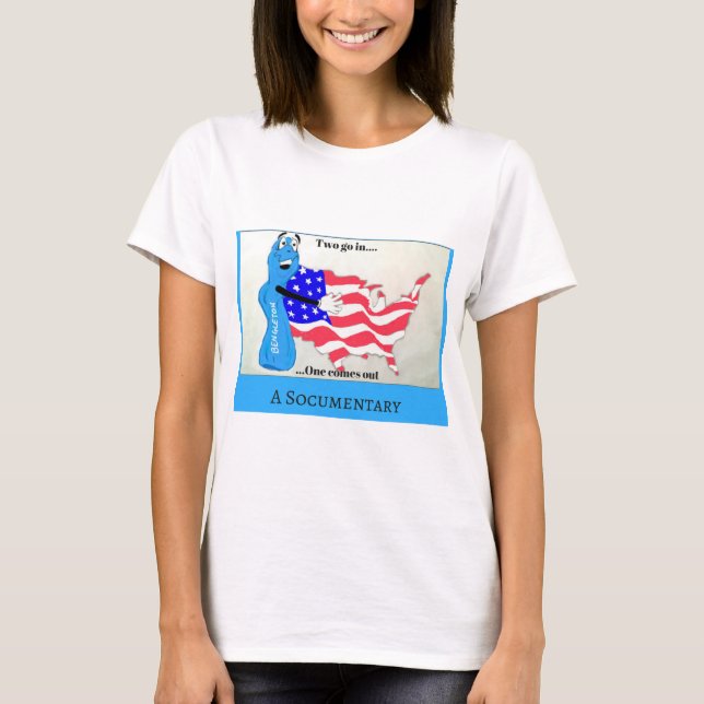 Camiseta Los "dos entran...uno sale. Un documental" (Anverso)