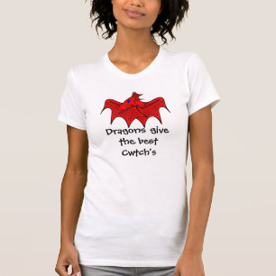 Camiseta Los dragones Galés dan los mejores cwtchs