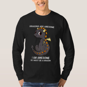 Camiseta Los Dragones Infantiles Son Impresionantes. Soy Un