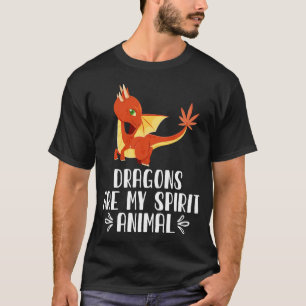 Camiseta Los dragones son mi animal espiritual