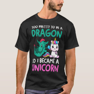 Camiseta Los Dragones Y Unicornios Pueden Hacer Criaturas M