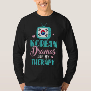 Camiseta Los dramas coreanos son mi drama terapéutico K