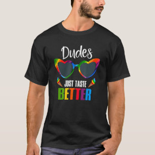 Camiseta Los dudes acaban de probar mejor mes del orgullo g