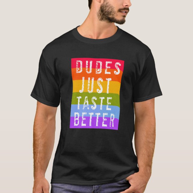 Camiseta Los dueños gay sólo prueban mejor (Anverso)