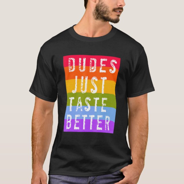 Camiseta Los dueños gay sólo prueban mejor (Anverso)