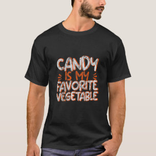 Camiseta Los dulces son mi verdura favorita