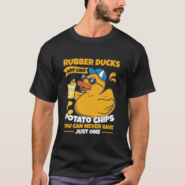 Camiseta Los Duques De Goma Son Como Los Chips De Papa Grac (Anverso)
