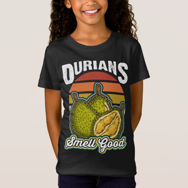 Camiseta Los duriones huelen a los amantes divertidos de la (Anverso)