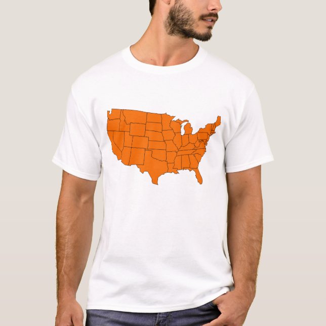 Camiseta los E.E.U.U. (Anverso)