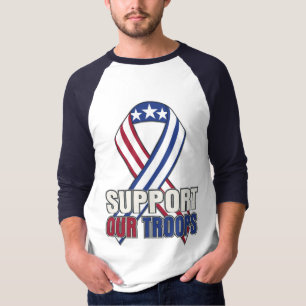 Camiseta Los E.E.U.U. apoyan a nuestras tropas