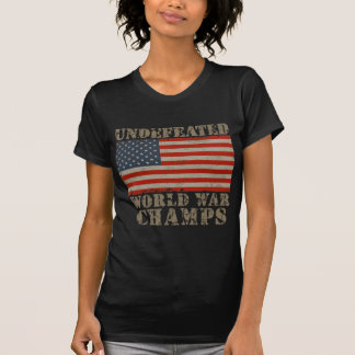 Camiseta Los E.E.U.U., campeones invictos de la guerra