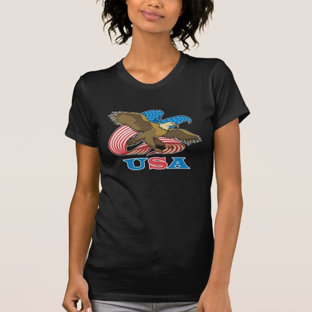 Camiseta Los E.E.U.U. Eagle (Anverso)