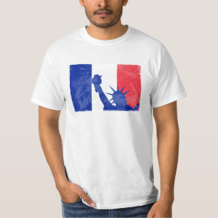 Camiseta Los E.E.U.U. se colocan con Francia