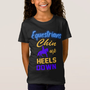 Camiseta Los ecuestres se encordan con el amarillo azul
