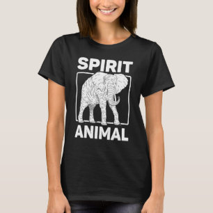 Camiseta Los elefantes aman el espíritu animal