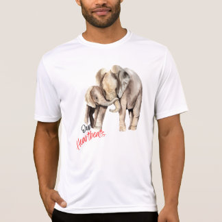 Camiseta Los elefantes son el corazón de lo salvaje