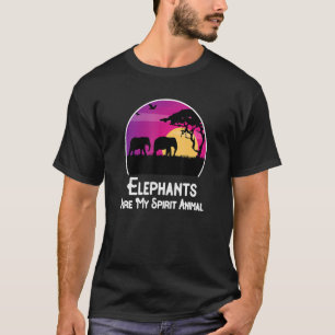 Camiseta Los Elefantes Son Mi Espíritu Elefante Animal