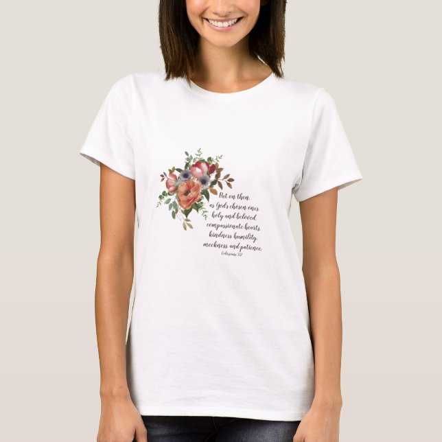 Camiseta los elegidos de Dios (Anverso)