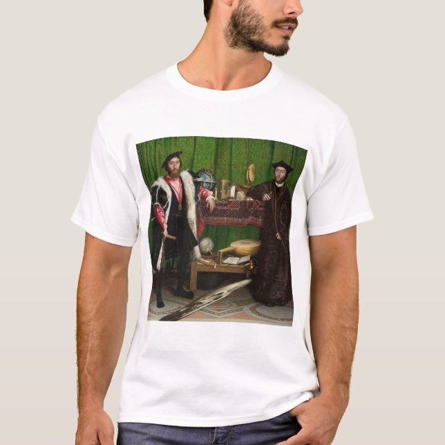 Camiseta Los embajadores, Holbein el menor (Anverso)