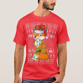 Camiseta Los enemigos aman a los animales en Santa Hat por