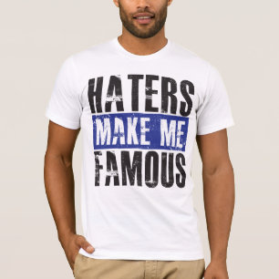 Camiseta Los enemigos me hacen famoso