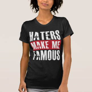 Camiseta Los enemigos me hacen famoso
