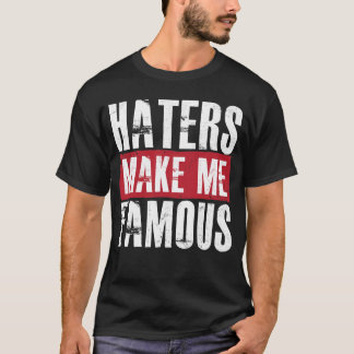 Camiseta Los enemigos me hacen famoso