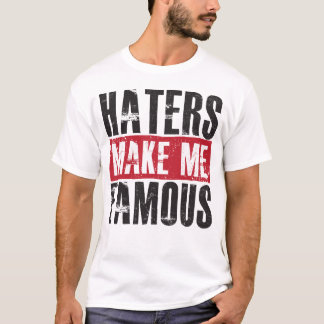 Camiseta Los enemigos me hacen famoso