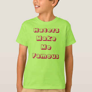 Camiseta Los enemigos me hacen famoso