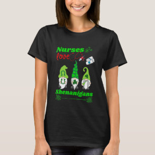 Camiseta Los enfermeros aman las travesuras Gnomos divertid