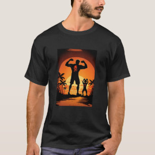 Camiseta Los Entusiastas Del Ejercicio Calisthenics Padre E