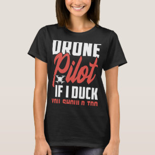 Camiseta Los entusiastas del piloto de aviones no tripulado