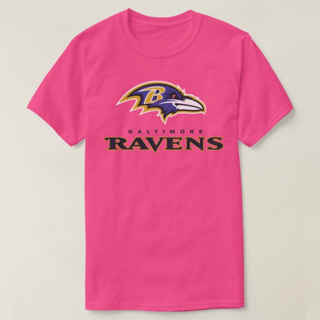 Camiseta los equipos de ravens (Diseño del anverso)