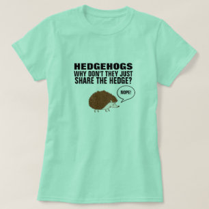 CAMISETA ¿LOS ERIZOS POR QUÉ NO LO HACEN APENAS COMPARTEN