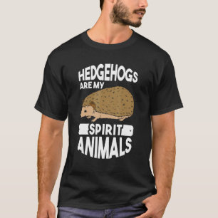Camiseta Los erizos son mis animales espirituales Hedgehog