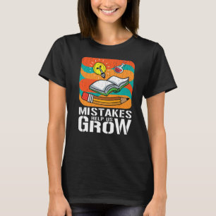 Camiseta Los Errores Nos Ayudan A Crecer Las Enseñanzas De