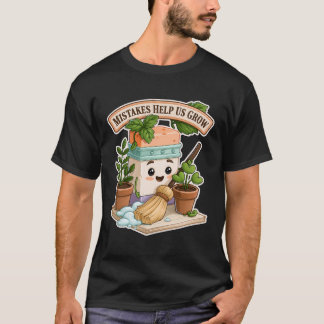 Camiseta Los Errores Nos Ayudan a Crecer Motivación de Borr
