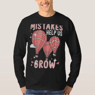 Camiseta Los Errores Nos Ayudan A Volver A La Motivación Es