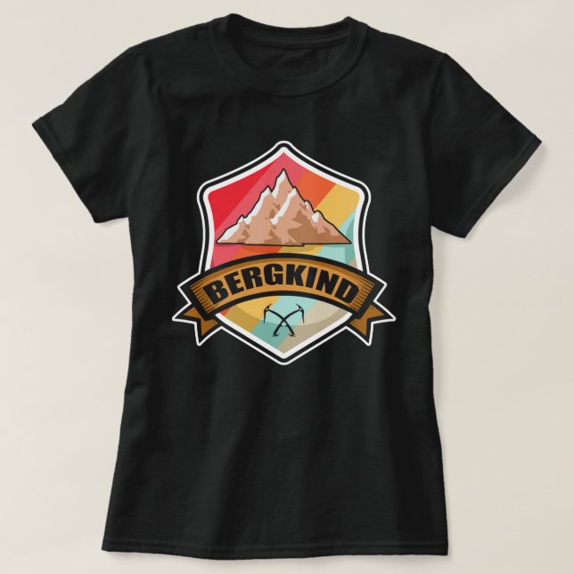 Camiseta Los escaladores de Bergkind son interesantes (Diseño del anverso)
